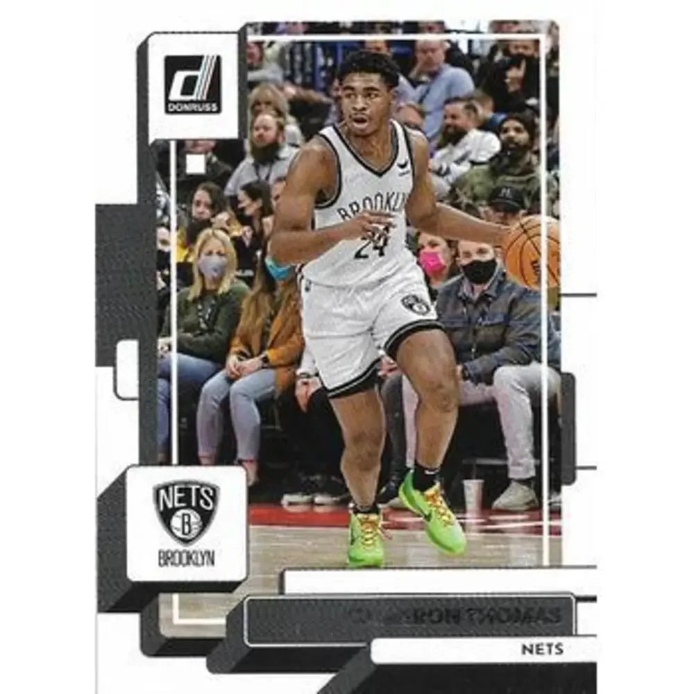 2022-23 Panini Donruss Cameron Thomas #8 Brooklyn Nets